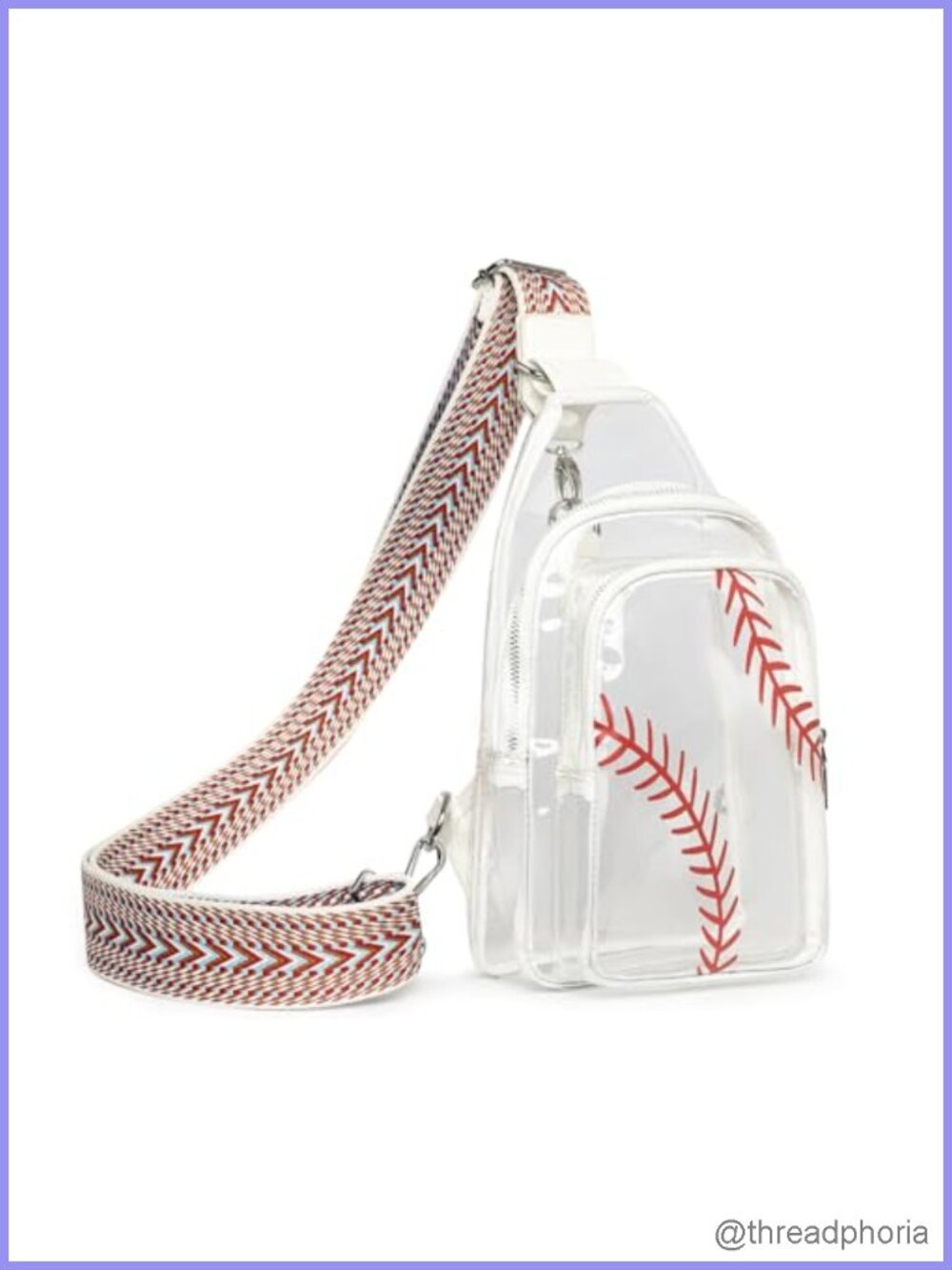 Clear Stadium Approved Crossbody Sling Bag for Women Concerts